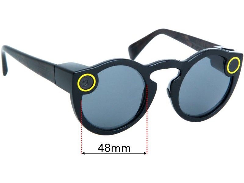Snapchat Spectacles 48mm Replacement Lenses